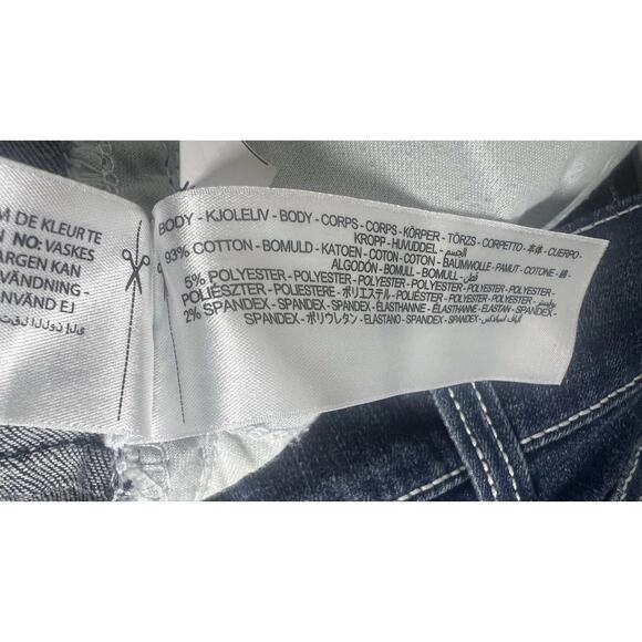 Ariat R.E.A.L Slim Bootcut Lakeshore Rosy Whipstich Stretchy Jeans Size 34 Waist - Picture 9 of 11